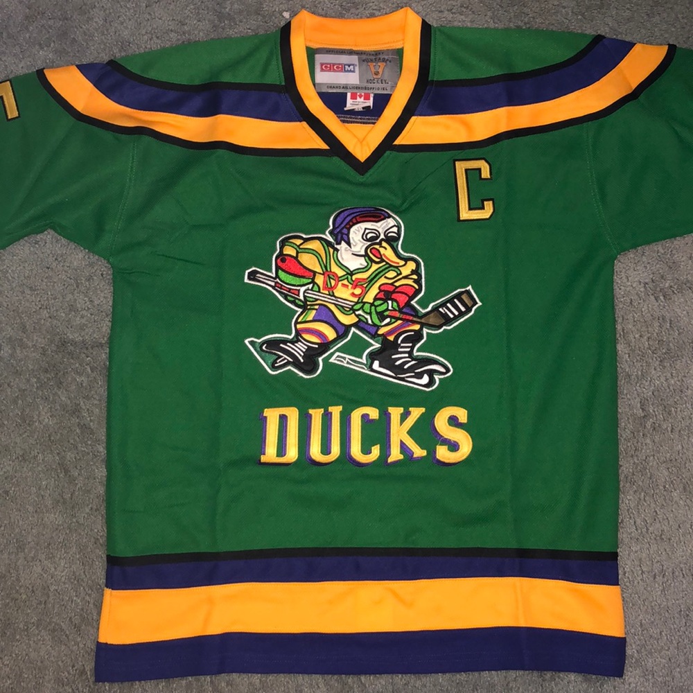 Mighty Ducks Charlie Conway Hockey Jersey